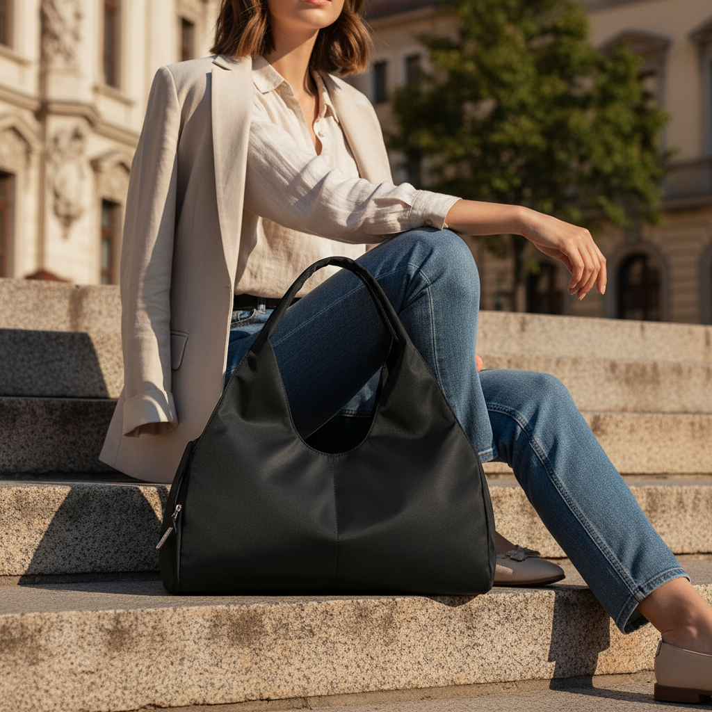 Luxury Waterproof Tote Bag – Travel, Gym & Everyday Carry