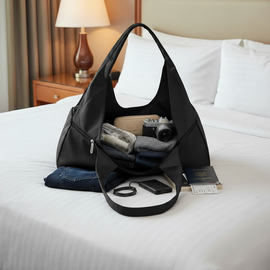 Luxury Waterproof Tote Bag – Travel, Gym & Everyday Carry