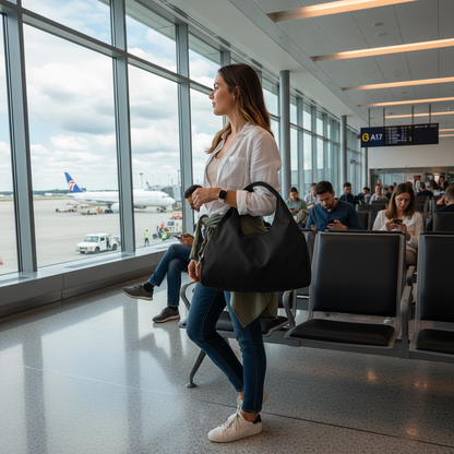 Luxury Waterproof Tote Bag – Travel, Gym & Everyday Carry