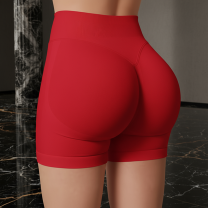 Seamless Push-Up Gym Shorts – High-Waist, Scrunch Design & Squat-Proof