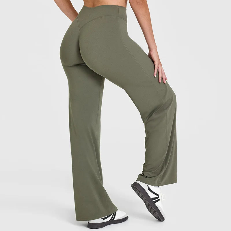 UltraSoft Straight-Leg Gym Pants