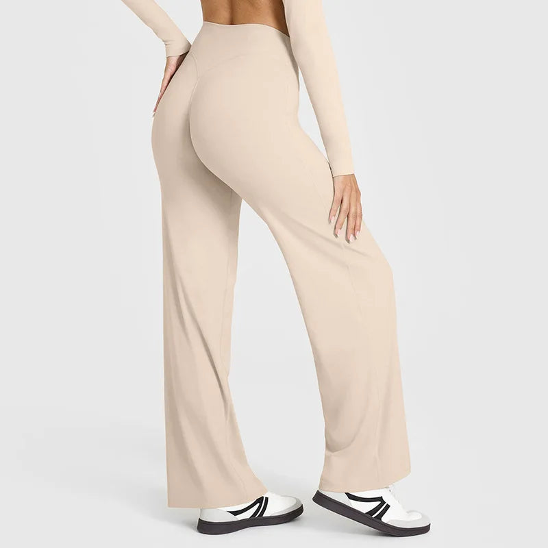 UltraSoft Straight-Leg Gym Pants